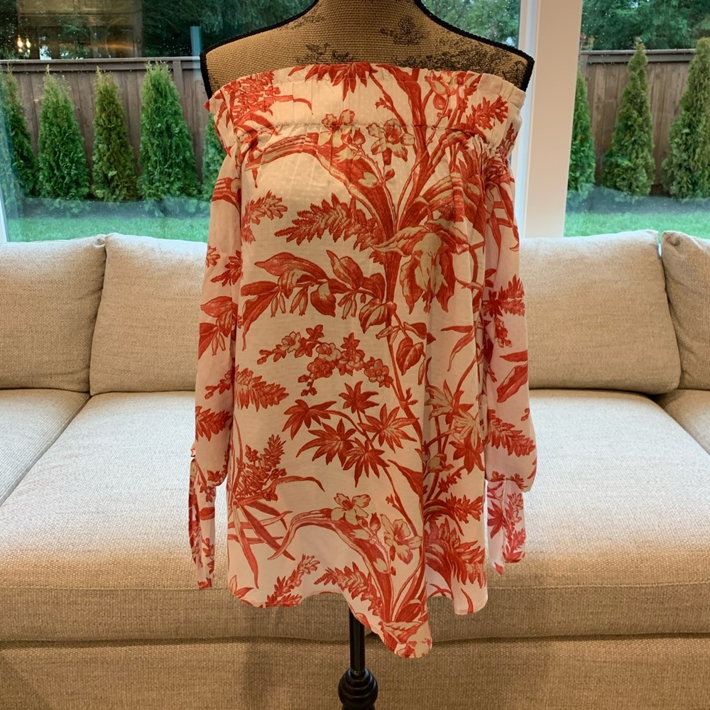 Off the shoulder tunic